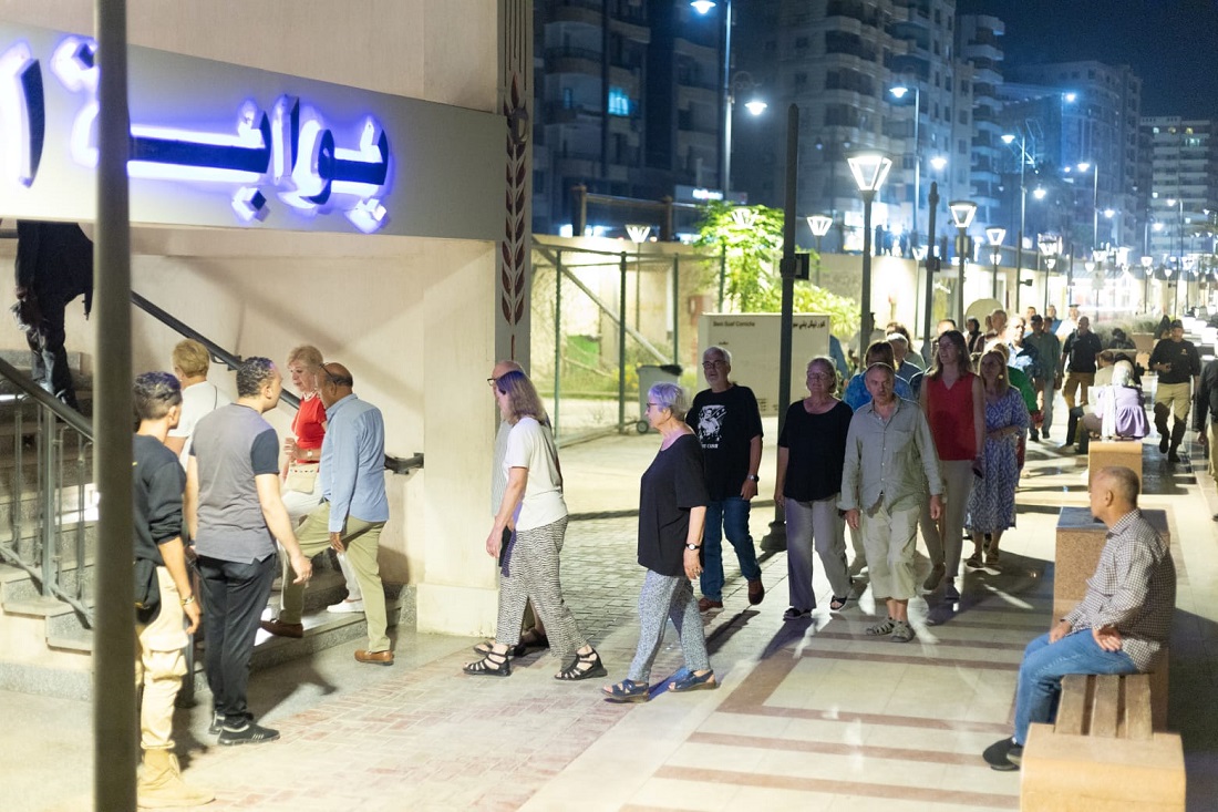 الممشي السياحي يستقبل  22 زائراً أوروبياً 